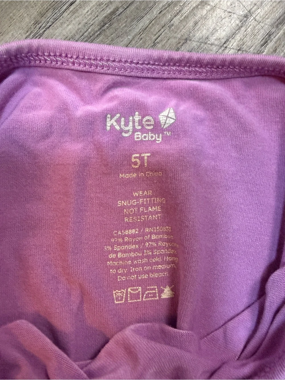 Kyte Short Sleeve Pajama Sets - Lavender & Light Pink Bunny Print